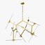 74220x Struttura Lightstar Chandelier