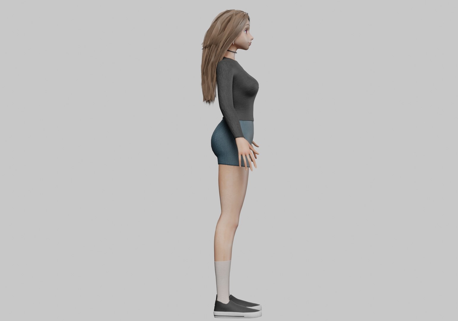 3D Model Pretty Basic Woman V31982 - TurboSquid 2268124