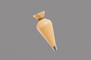 3D model Piping Bag Cartoon
