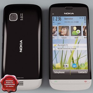 Nokia C5-03 black-grey