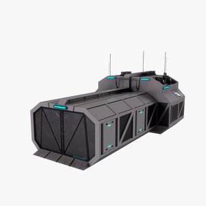 3D model Planetary Garage Module