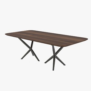 3D ATLANTIS Wood Table