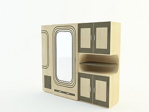 dress cabinet 3D model