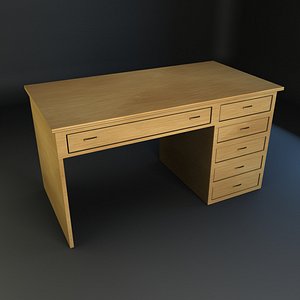 3d model desk