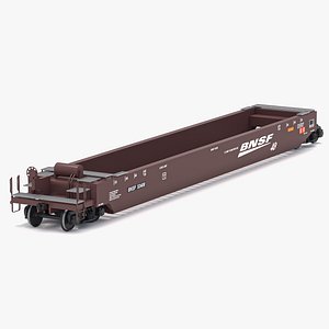3D Husky Stack Railcar BNSF
