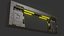 Sci fi Door Game Ready 3D 모델