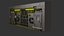 Sci fi Door Game Ready 3D 모델