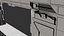 Sci fi Door Game Ready 3D 모델