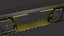 Sci fi Door Game Ready 3D 모델