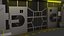 Sci fi Door Game Ready 3D 모델