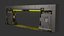 Sci fi Door Game Ready 3D 모델