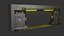 Sci fi Door Game Ready 3D 모델
