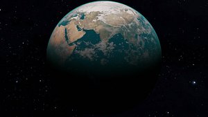 3D Alpha Earth planet model