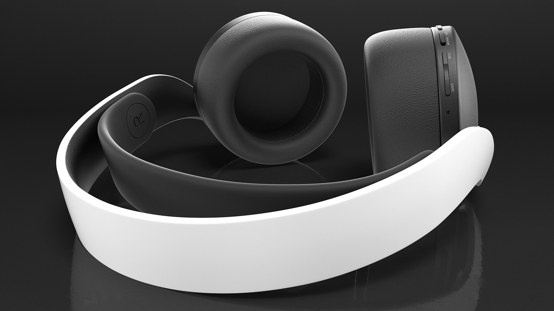 3D Pulse Wireless Headset Ps5 TurboSquid 1706932