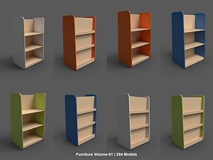furniture Volume-01 3D model