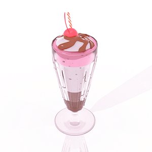 cold milkshake model