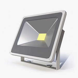 3D pbr floodlight lights model
