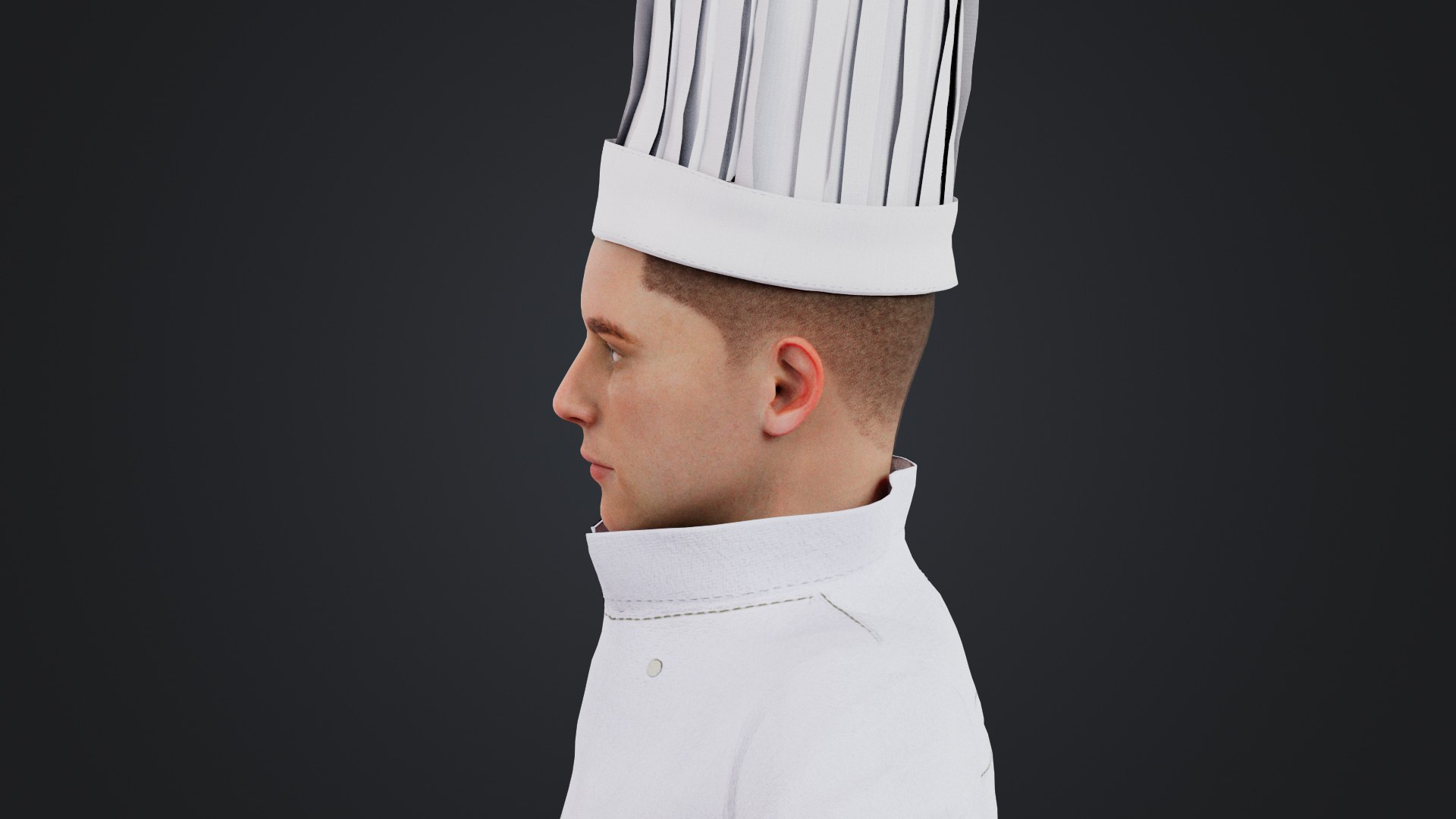Male Chef Rigged 3D - TurboSquid 2322837