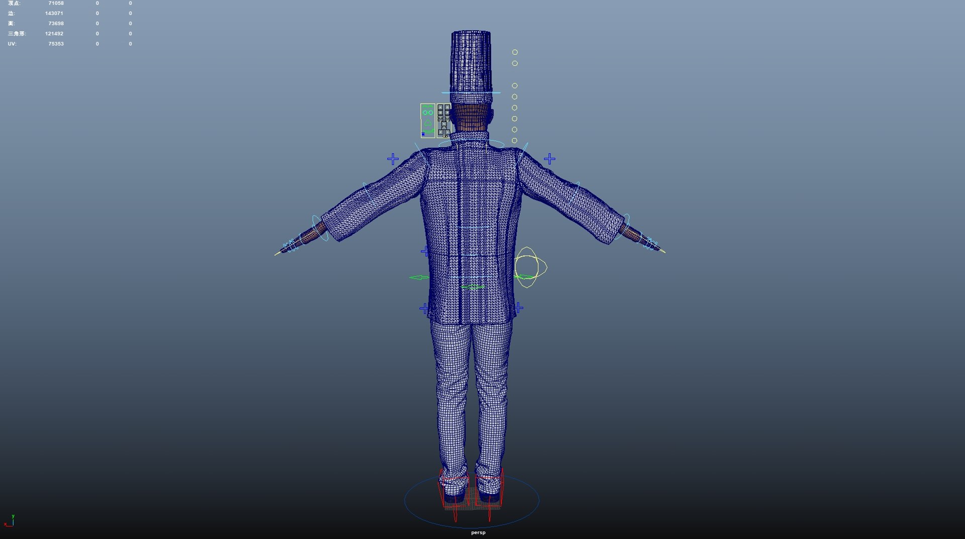 Male Chef Rigged 3D - TurboSquid 2322837