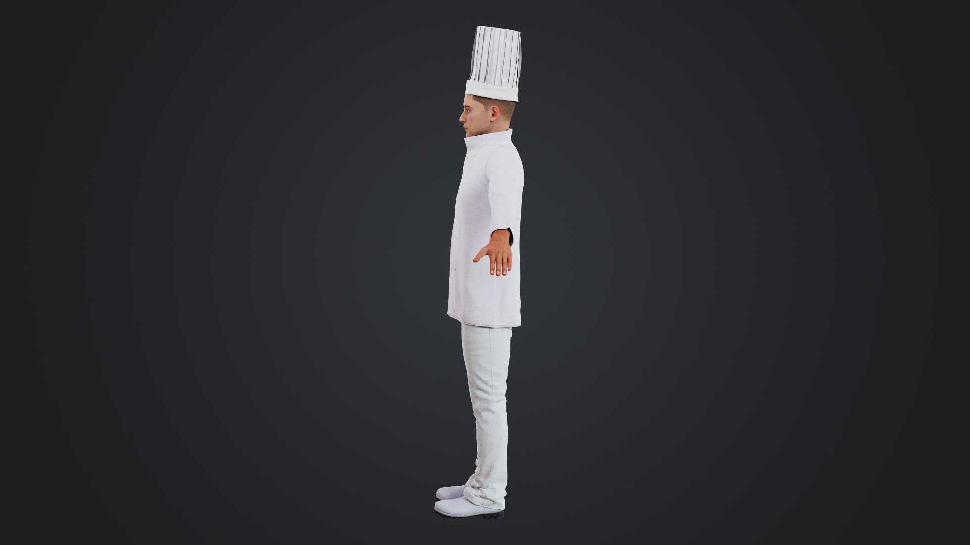 Male Chef Rigged 3D - TurboSquid 2322837