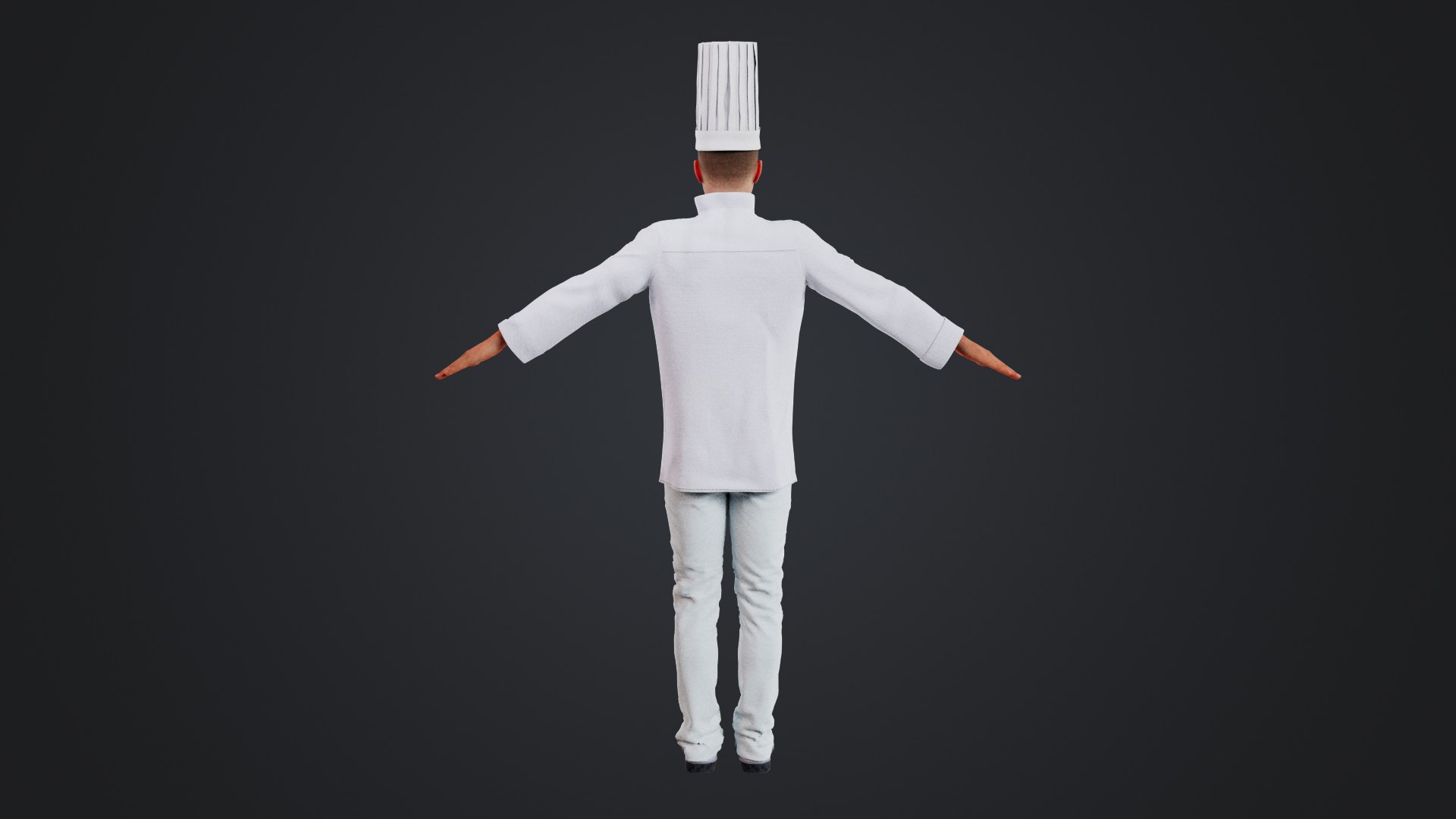 Male Chef Rigged 3D - TurboSquid 2322837