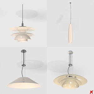 lamp hanging 3d 3ds