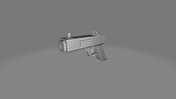 Free 3D Toy Gun LowPoly - TurboSquid 1864451