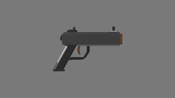 Free 3D Toy Gun LowPoly - TurboSquid 1864451