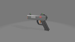 Toy Gun LowPoly