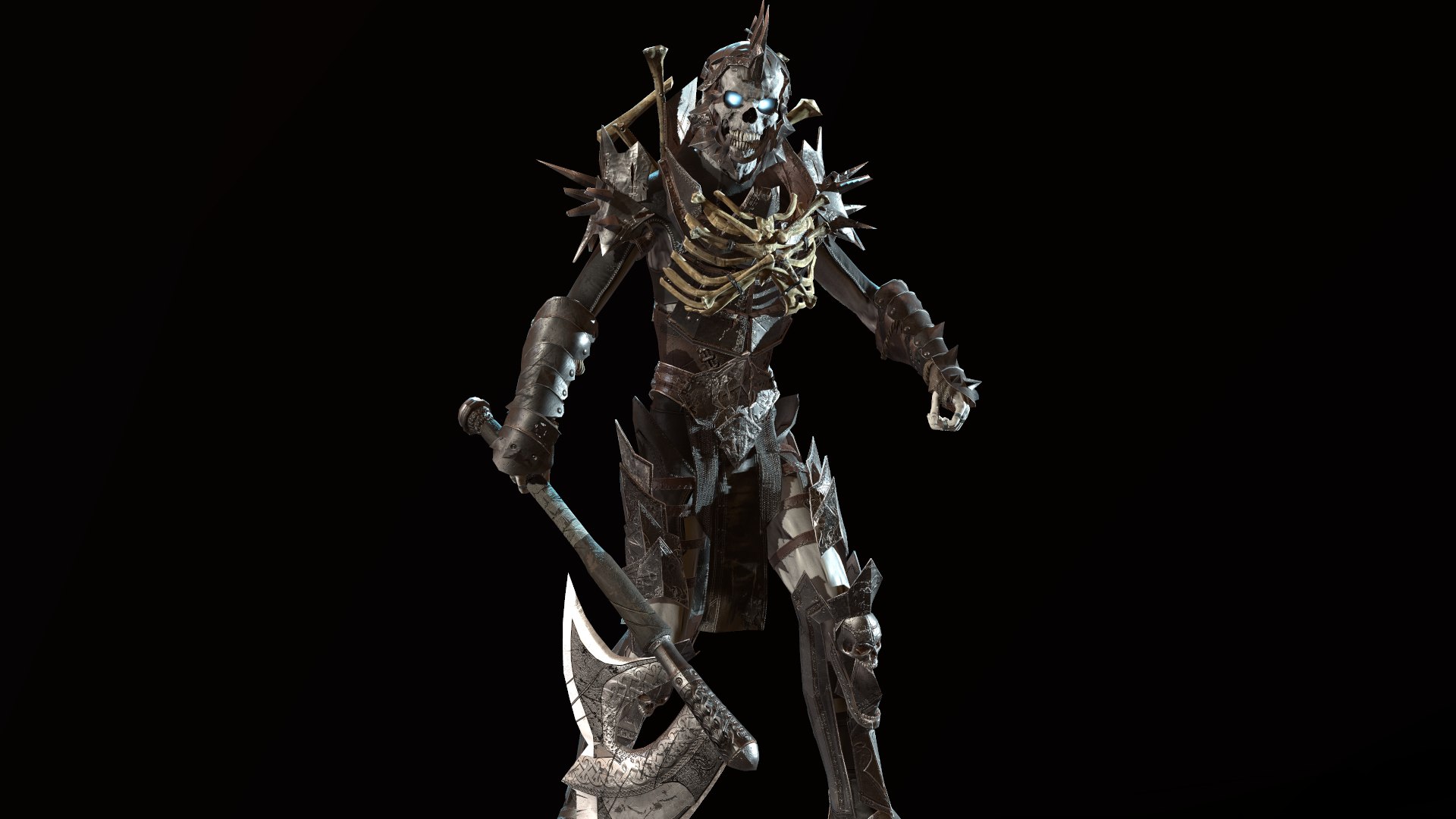 3D character skeleton warrior https://p.turbosquid.com/ts-thumb/vt/yrgrTh/X67GtbzX/screenshot007/png/1593633920/1920x1080/fit_q87/12995bcd360c0d8e9e7bcf13779743a04a7538a1/screenshot007.jpg