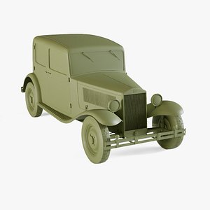 Lancia Augusta 1933 3D model