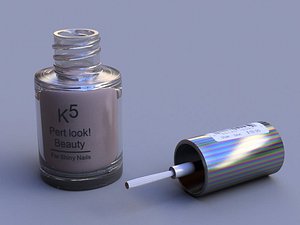 3D polish nail bottle model - TurboSquid 1666806