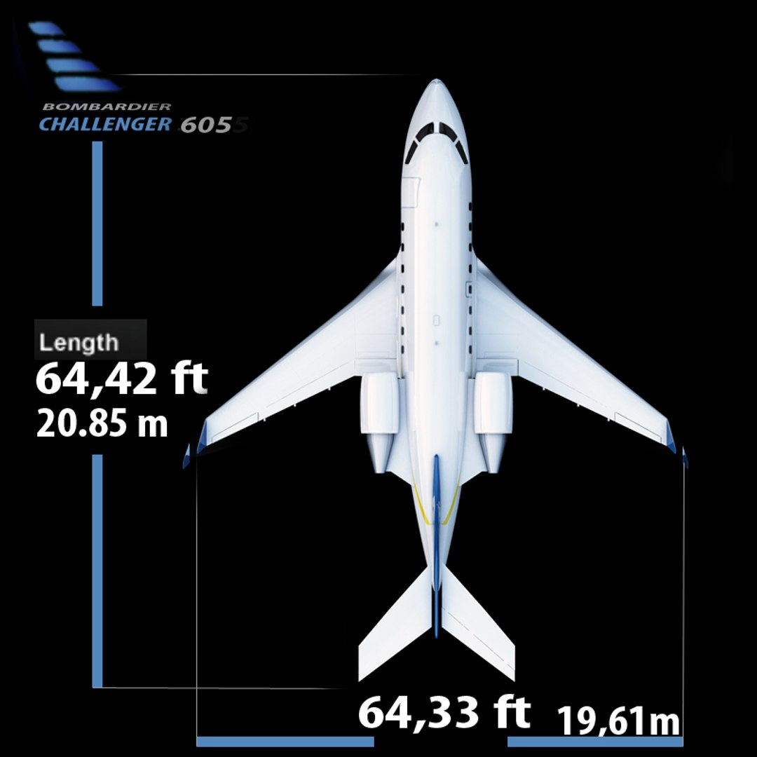 Challenger 605 3d Dxf