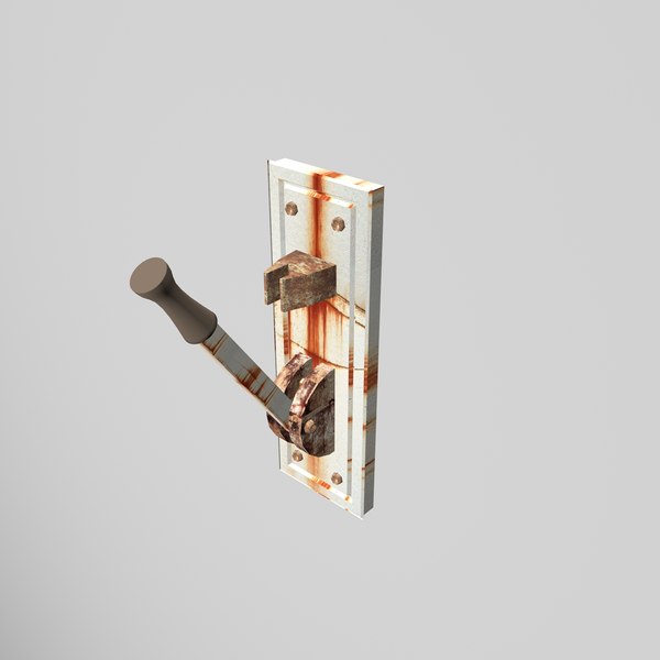 electric knife switch 3d model