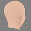 Reese Witherspoon Head - No Hair - Low poly head for game