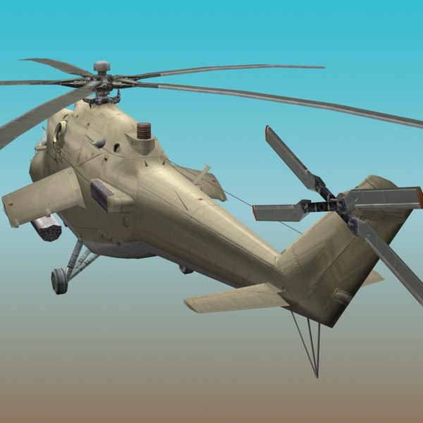 mil mi-35 mi35 mi 3d max