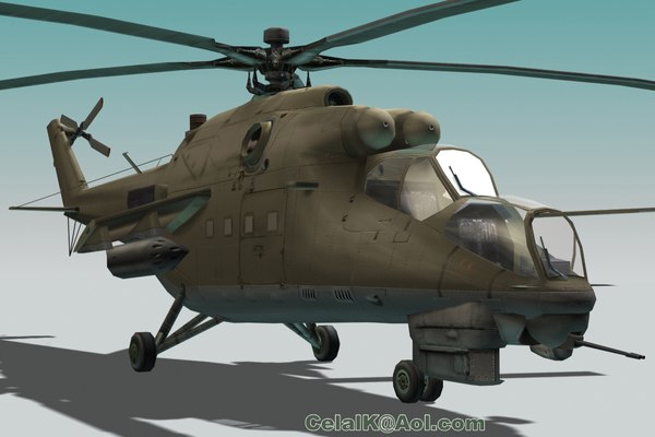 mil mi-35 mi35 mi 3d max