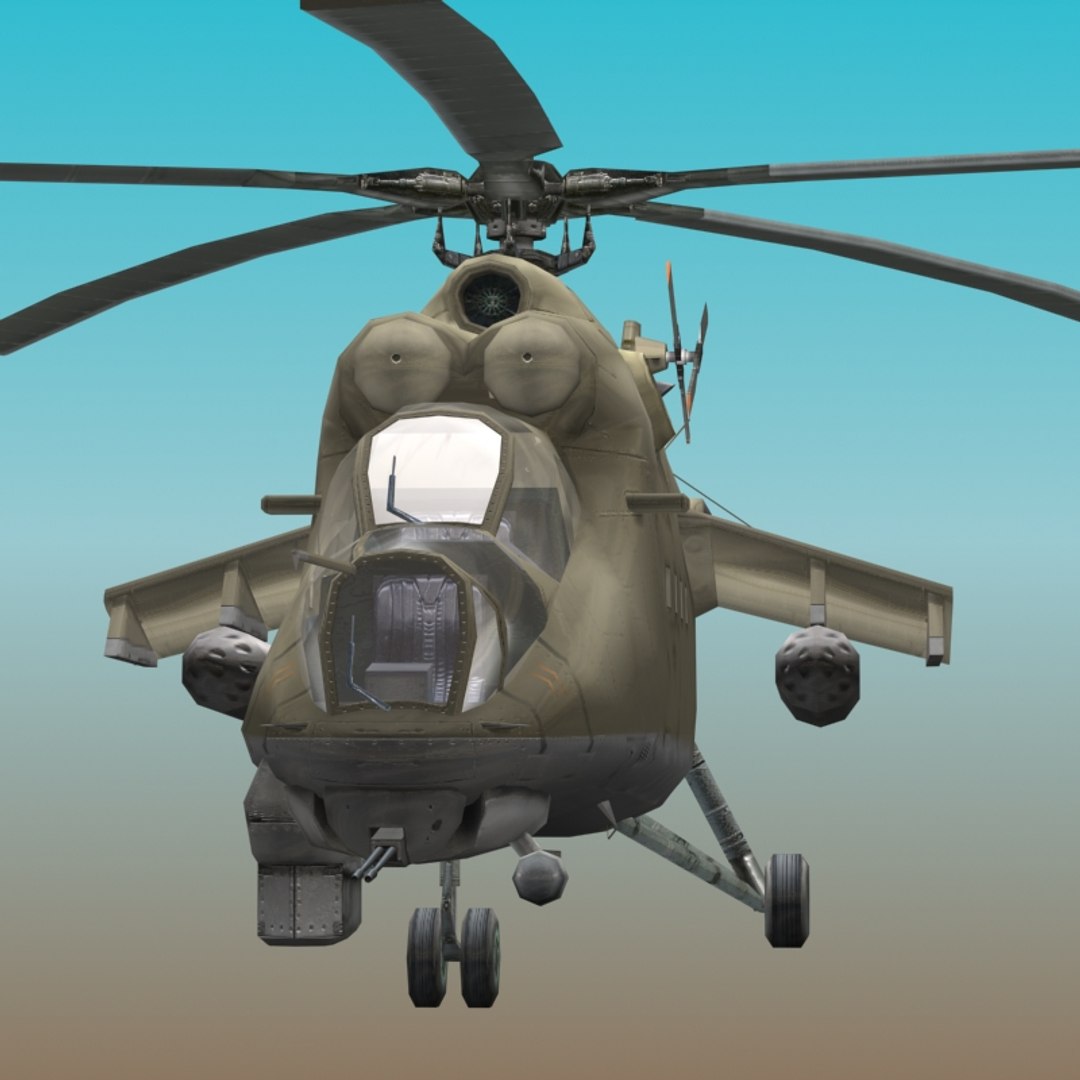 mil mi-35 mi35 mi 3d max