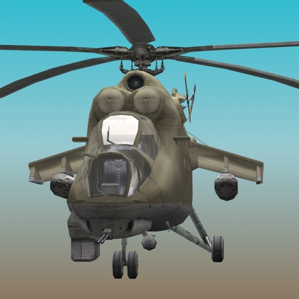 mil mi-35 mi35 mi 3d max