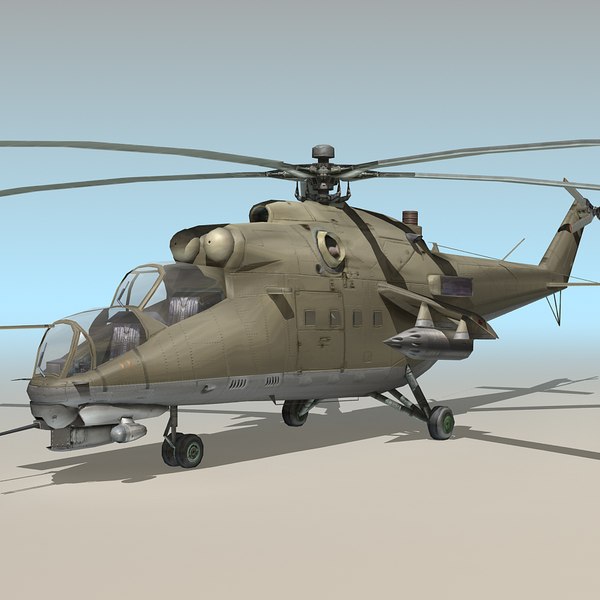 mil mi-35 mi35 mi 3d max