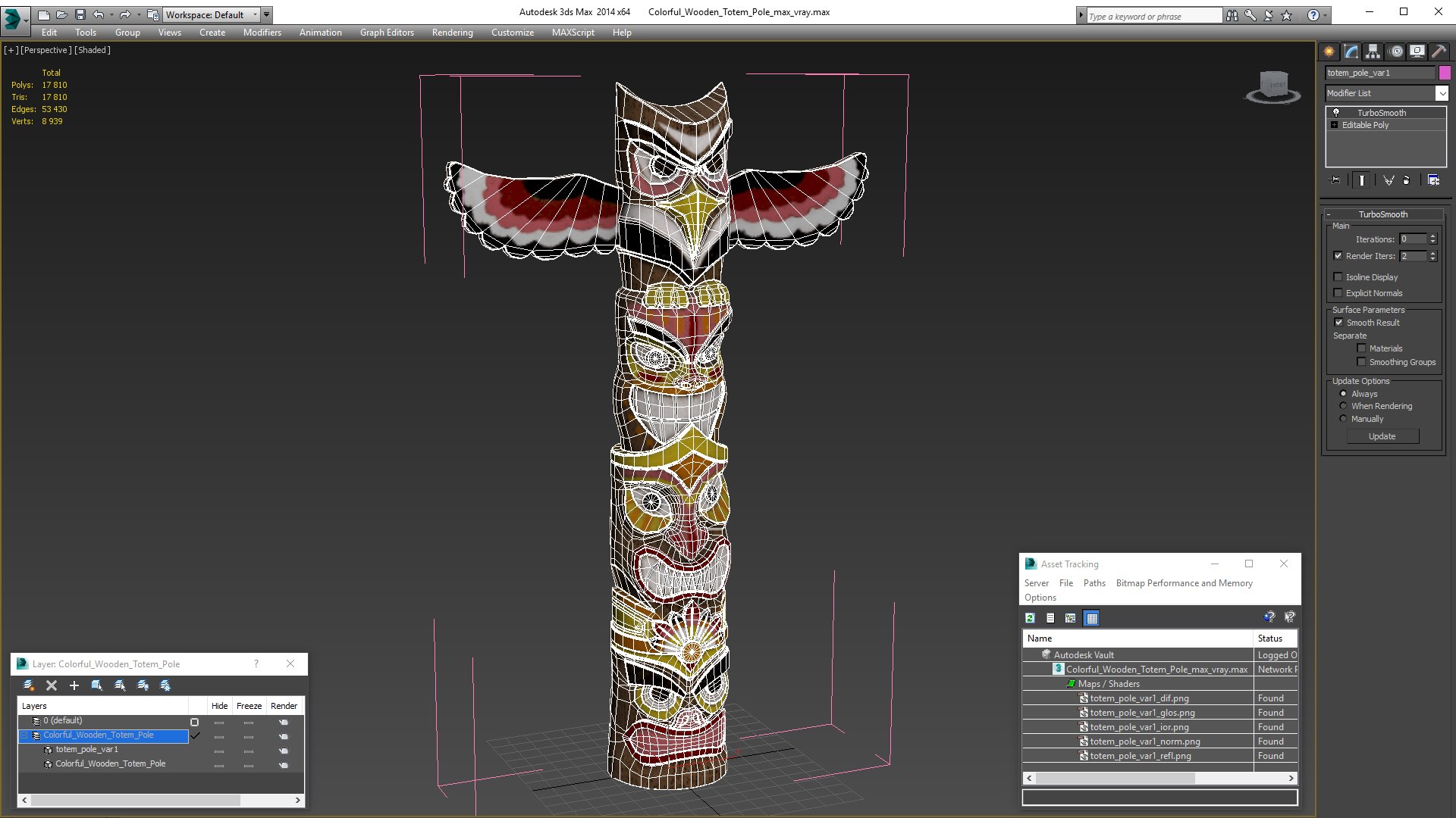 Colorful Wooden Totem Pole 3D model https://p.turbosquid.com/ts-thumb/vu/IWwaGt/7S/colorfulwoodentotempole3dmodel020/jpg/1629503903/1920x1080/fit_q87/da1f0af44d9746dedcb0b58cb630d460c1229a2d/colorfulwoodentotempole3dmodel020.jpg