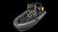 Zmontowana łódź patrolowa RHIB PBR