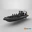 Zmontowana łódź patrolowa RHIB PBR