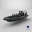 Zmontowana łódź patrolowa RHIB PBR