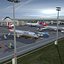 Air port Vehicles & Planes