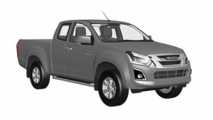 Isuzu D-Max 2016 Spacecab Hi-Lander 3D