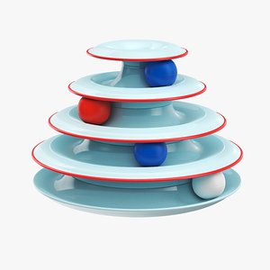3D model Cat Toy Blue