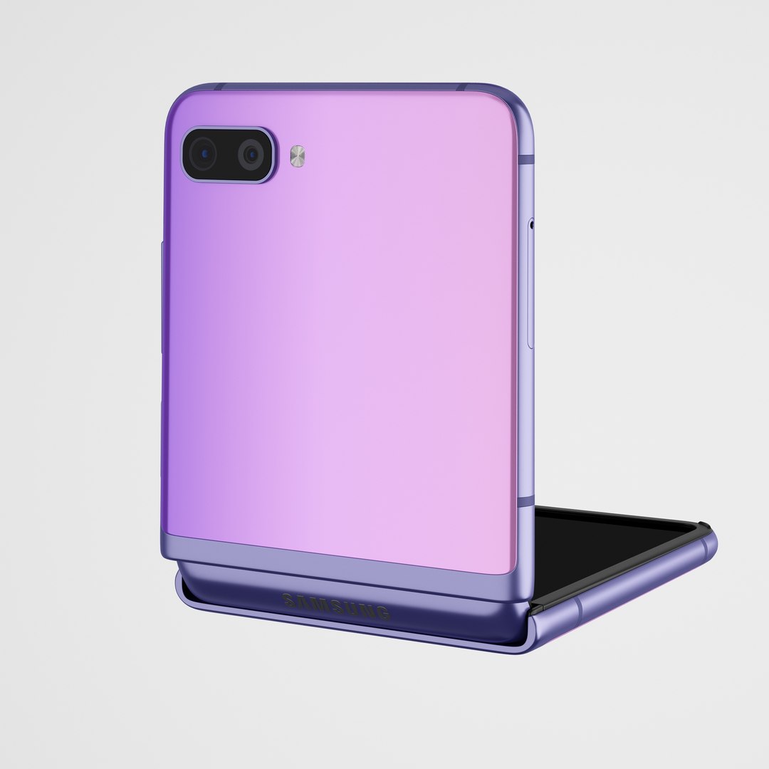 Galaxy Z Flip Samsung 3D Model - TurboSquid 1510328