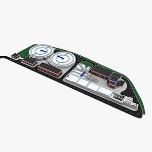 3D Treatment plant