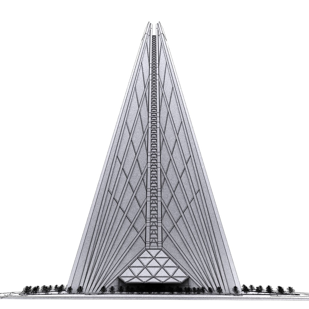 3d Russia Tower Moscow Scyscraper Model